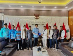 Dorong Pengembangan Pariwisata, KMHDI Lampung Jalin Silaturahmi dengan Bupati Lampung Selatan